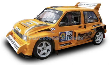 Modelauto 1:18 | Sunstar 5547 | MG Metro 6R4 | CA1 Sport Team 2010 #18 - D.Bogie - E.Sherry 