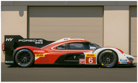 Modelauto 1:43 | Spark S9258 | Porsche Penske Motorsport 963 Hypercar 2025 #6 - M.Campbell - L.Vanthoor - K.Estre