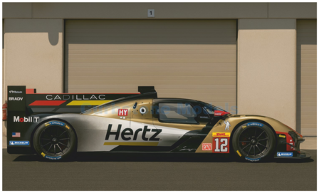 Modelauto 1:43 | Spark S9261 | Cadillac Hertz Team Jota V-Series.R Hypercar 2025 #12 - N.Nato - W.Stevens - A.Lynn