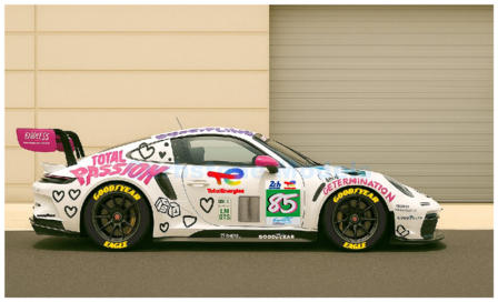 Modelauto 1:18 | Spark 18S1068 | Porsche 911 GT3 R (992) LMGT3 | Iron Dames 2025 #85 - S.Bovy - R.Frey - C.Martin