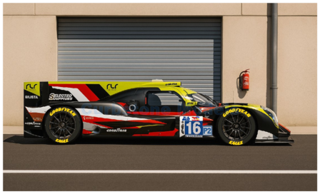 Modelauto 1:43 | Spark S9274 | Oreca 07 Gibson LMP2 | Proton Competition 2025 #16 - M.Jensen - P.Pilet - R.Cullen
