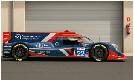 Modelauto 1:43 | Spark S9276 | Oreca 07 Gibson LMP2 | United Autosport 2025 #22 - R.van der Zande - P.Fittipaldi - D.Heinemeier