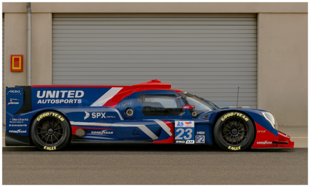 Modelauto 1:43 | Spark S9277 | Oreca 07 Gibson LMP2 | United Autosport 2025 #23 - D.Schneider - B.Hanley - O.Jarvis