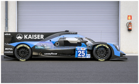 Modelauto 1:43 | Spark S9279 | Oreca 07 Gibson LMP2 | Algarve Pro Racing 2025 #25 - L.Flux&aacute; - T.Pourchaire - M.Kaiser