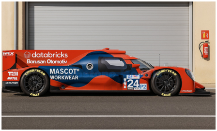 Modelauto 1:43 | Spark S9278 | Oreca 07 Gibson LMP2 | Nielsen Racing 2025 #24 - M.Rao - C.Bolukbasi - C.Braun
