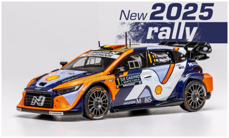 Modelauto 1:43 | IXO-Models RAM973C.22 | Hyundai i20 N Rally1 2025 #1 - T.Neuville - M.Wydaeghe