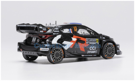 Modelauto 1:43 | IXO-Models RAM972A.22 | Toyota Gazoo Racing WRT GR Yaris Rally1 2025 #17 - S.Ogier - V.Landais