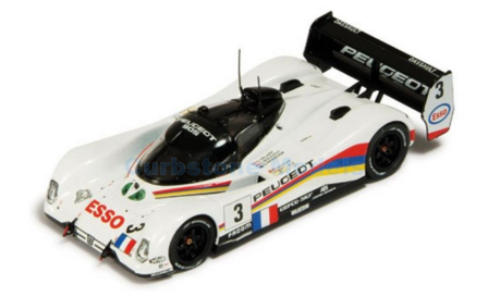 Modelauto 1:43 | IXO-Models LM1993 | Peugeot 905 EV 1 1993 #3 - D.Brabham - C.Bouchut - E.Helary