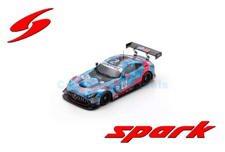 Modelauto 1:43 | Spark SB817 | Mercedes AMG GT3 EVO | 2 Seas Motorsport 2024 #60 - I.Al Khalifa - F.Bird - L.Williamson - M.Kod