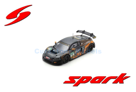Modelauto 1:43 | Spark SG931 | Audi R8 LMS GT3 EVO 2 | Tresor Orange 1 2023 #40 - M.Drudi