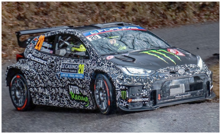Modelauto 1:18 | IXO-Models 18RMC232.22 | Toyota Gazoo Racing GR Yaris Rally2 2024 #20 - E.Edmondson - O.Solberg