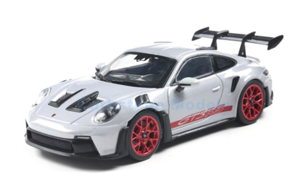 Modelauto 1:43 | Solido SO4314802 | Porsche 911 GT3 RS (992) Grey and Red 2023