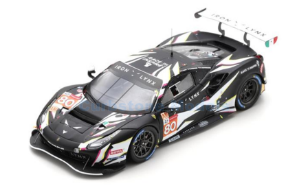 Modelauto 1:43 | Looksmart LSLM130 | Ferrari 488 GTE EVO | Iron Lynx 2021 #80 - C.Ilott - M.Cressoni - R.Mastronardi