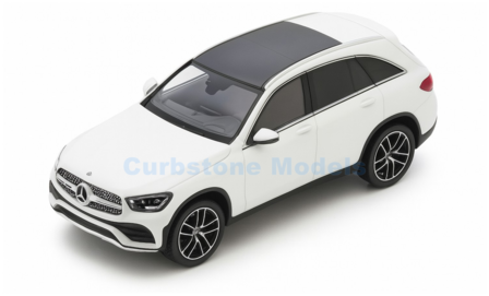Modelauto 1:43 | Schuco S03988 | Mercedes Benz GLC Model X253 White 2021