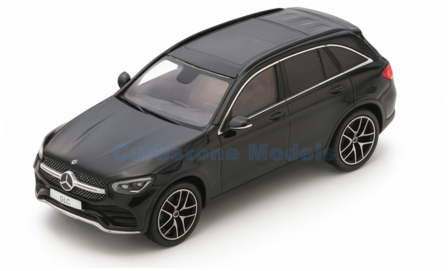 Modelauto 1:43 | Schuco S03989 | Mercedes Benz GLC Model X253 Black 2021