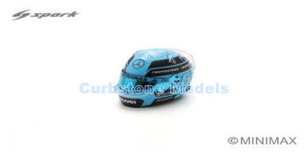 Helm 1:5 | Spark 5HF185 | Bell Helmet | Mercedes-AMG Petronas F1 Team 2025 #63 - G.Russell