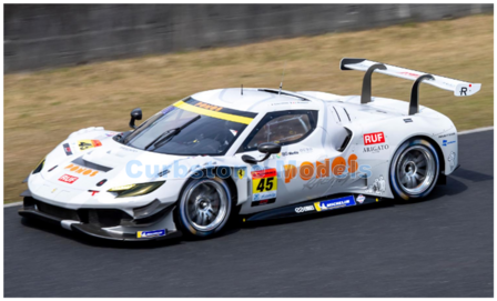 Modelauto 1:43 | Looksmart LSRC185 | Ferrari 296 GT3 | Team Ponos Racing 2024 #45 - L.Wadoux - K.Cozzolino