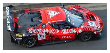 Modelauto 1:43 | Looksmart LSRC192 | Ferrari 296 GT3 | Kessel Racing 2024 - J.Hartshorne - B.Tuck  - M.Bell - C.Hull