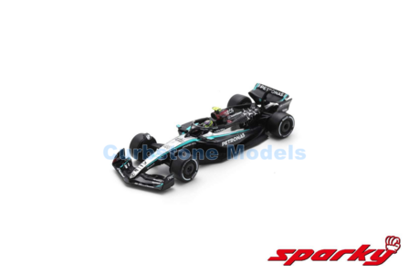 Modelauto 1:64 | Spark Y364 | Mercedes AMG W15 E-Performance | Mercedes-AMG Petronas Formula One Team 2024 #44 - L.Hamilton