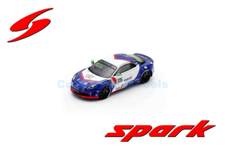 Modelauto 1:43 | Spark SF329 | Alpine A110 Cup | VPS Racing 2024 #38 - C.Roussanne 
