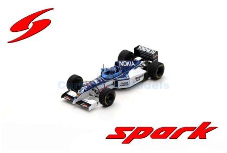 Modelauto 1:43 | Spark S6975 | Tyrrell Ford 023 1995 #4 - M.Salo