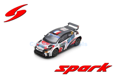 Modelauto 1:43 | Spark S6862 | Toyota Yaris GR Rally2 | Burton Racing 2024 #27 - S.Lefebvre - A.Malfoy