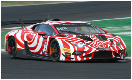Modelauto 1:43 | Spark AS083 | Lamborghini Huracan GT3 EVO-2 | Wall Racing 2025 #93 - T.D&#039; Alberto - A.Deitz - G.Denyer - B