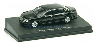 Modelauto 1:87 | Spark 87S081 | Bentley Continental Flying Spur Zwart 2007
