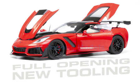 product1:18 | IXO-Models 18RDC243-FO | Chevrolet Corvette C7 ZR1 Red 2019