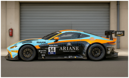 product1:43 | Spark AS085 | Aston Martin Vantage GT3 | Volante Rosso Motorsport 2025 #14 - J.Day - J.Robotham - M.Villagomez