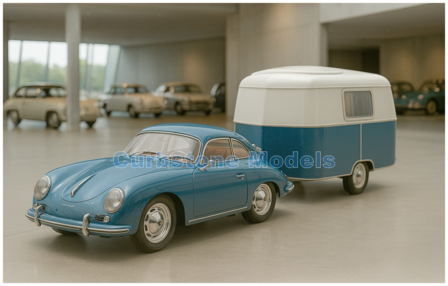 product1:43 | Schuco 43U00109 | Porsche 356 Coup&eacute; Metallic Light Blue