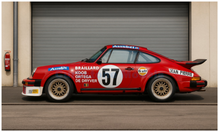 product1:43 | Spark S9829 | Porsche 934 1977 #57 - W.Braillard - G.Ortega - N.Koob