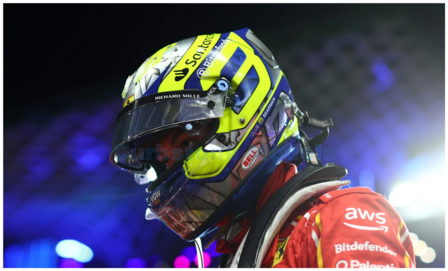 product1:5 | Looksmart LSHEL019 | Bell Helmet | Scuderia Ferrari 2024 #3 - O.Bearman