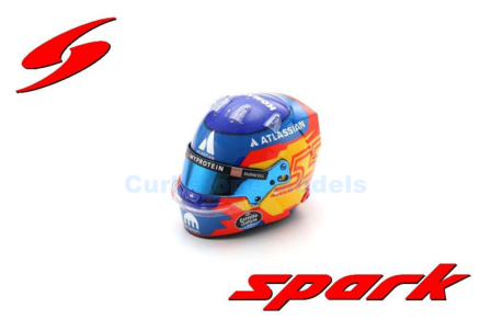 product1:5 | Spark 5HF189 | Bell Helmet | Williams Racing 2025 #55 - C.Sainz