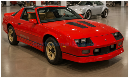 product1:18 | Sunstar 1946 | Chevrolet Camaro IROC-Z Red 1985