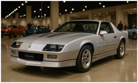 product1:18 | Sunstar 1947 | Chevrolet Camaro IROC-Z Silver 1985