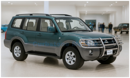 product1:18 | Sunstar 5831 | Mitsubishi Pajero V73 SUV Metallic Green 1999