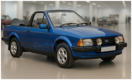 product1:18 | Sunstar 4988R | Ford Escort XR3i Blue 1984