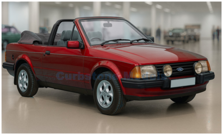 product1:18 | Sunstar 4989R | Ford Escort XR3i Red 1984