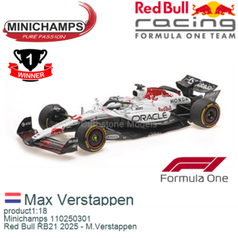 product1:18 | Minichamps 110250301 | Red Bull RB21 2025 - M.Verstappen