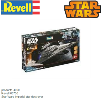 product1:4000 | Revell 06756 | Star Wars imperial star destroyer