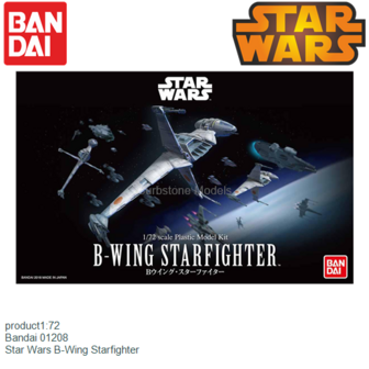 product1:72 | Bandai 01208 | Star Wars B-Wing Starfighter