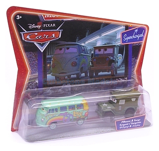 product1:64 | Mattel L6294 | Disney Cars Cars - -.Sarge - -.Fillmore