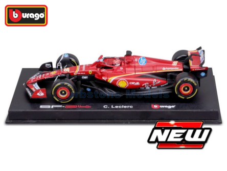 product1:18 | Bburago 18-16821 | Scuderia Ferrari SF-24 2024 #16 - C.Leclerc