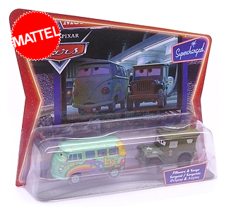 product1:64 | Mattel L6294 | Disney Cars Cars - -.Sarge - -.Fillmore
