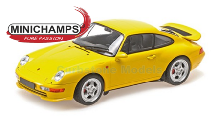 product1:18 | Minichamps 155061120 | Porsche 911 Carrera RS (993) Yellow 1994