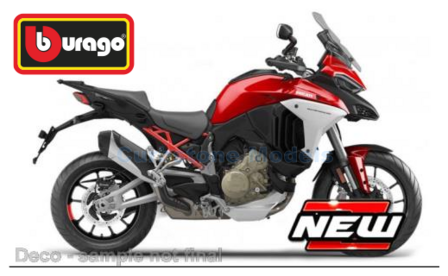 product1:18 | Bburago 18-51089 | Ducati Multistrada V4 Red