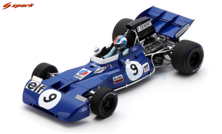 product1:18 | Spark 18S358 | Tyrrell F1 002 Ford 1971 #9 - F.Cevert