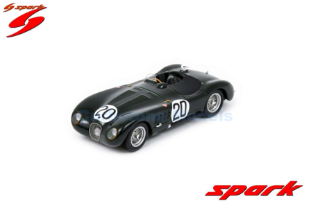product1:43 | Spark 43LM51 | Jaguar XK 120 C 1951 #20 - P.Walker - P.Whitehead