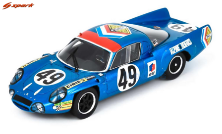 product1:43 | Spark S5696 | Troph&eacute;e Le Mans Alpine A210 1969 #49 - J.Foucteau  - P.Compain 
